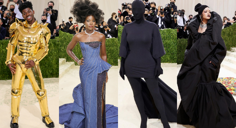 Lil Nasx, Lupita Nyong'o, Kim Kardashian and Rihanna - Photos Courtesy if Getty Images 