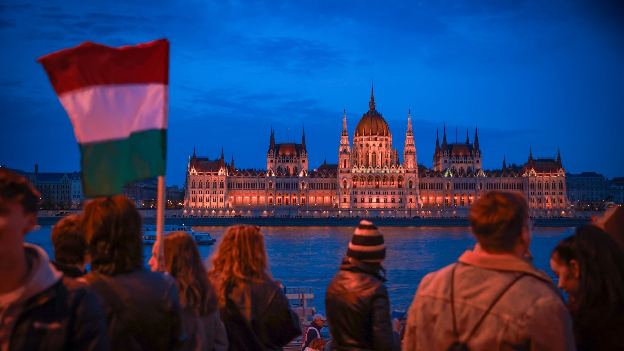 Parlamentné voľby v Maďarsku, Budapešť, 12.4.2026.