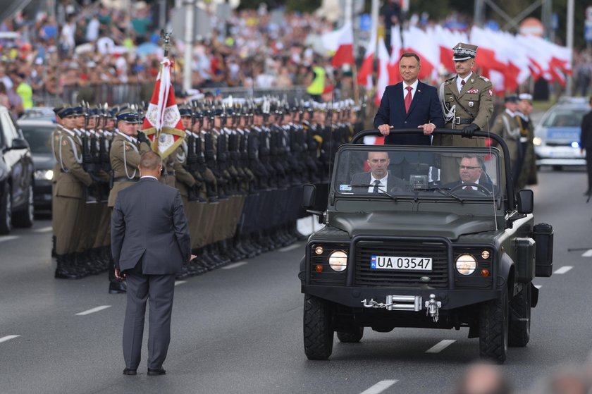 Parada z okazji Święta Wojska Polskiego