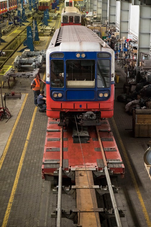 Wagony zostaną przetransportowane do Mińska Maz.