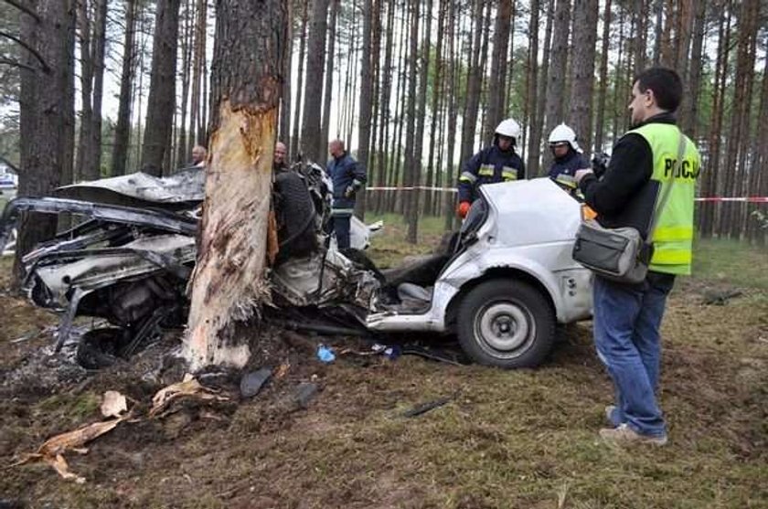 Z tego golfa nic nie zostało...