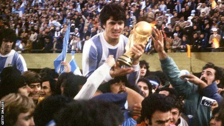 Fudbaleri Argentine proslavljaju titulu 1978. u Buenos Ajresu | Foto: Getty Images
