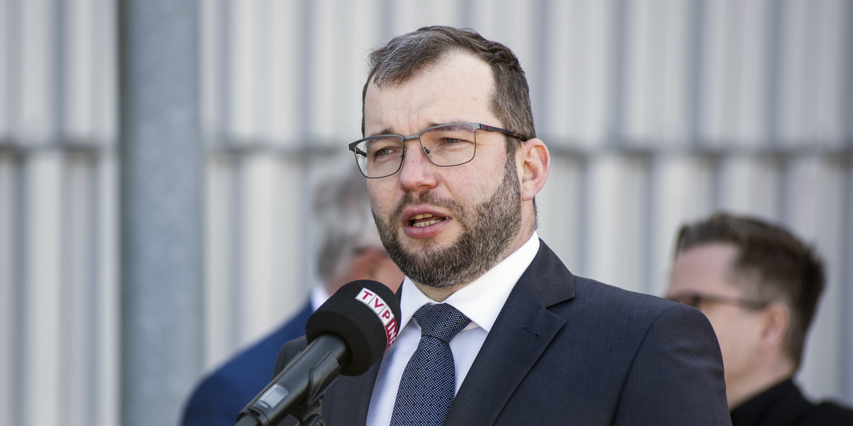 Minister funduszy i polityki regionalnej Grzegorz Puda.