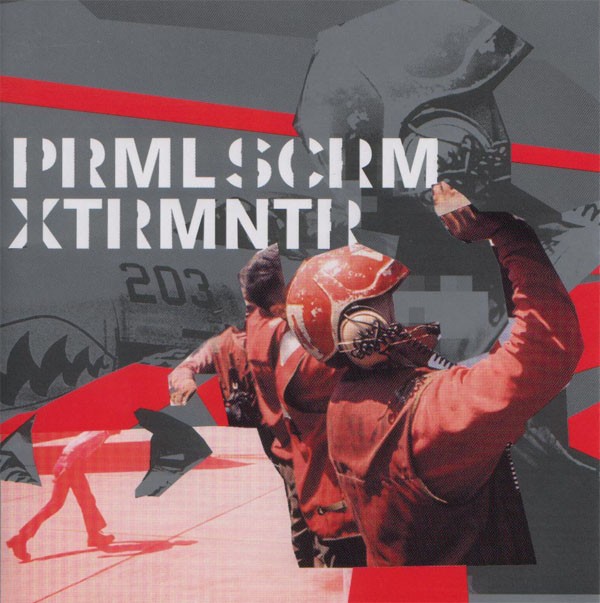 Okładka płyty "Xtrmntr" grupy Primal Scream