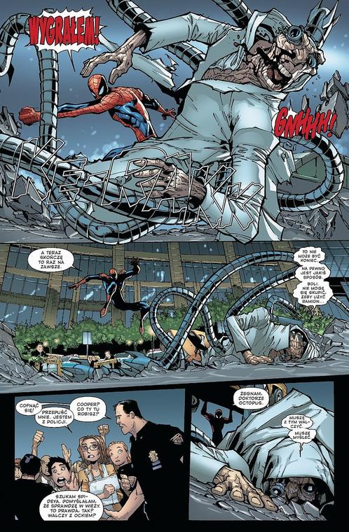 Spider-Man walczy z Doctorem Octopusem po raz ostatni | Egmont Polska