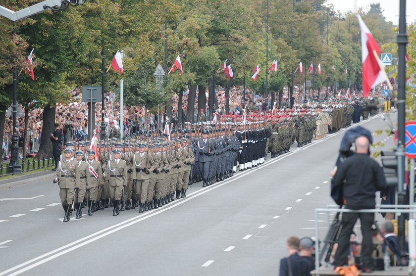 Defilada z okazji święta Wojska Polskiego.