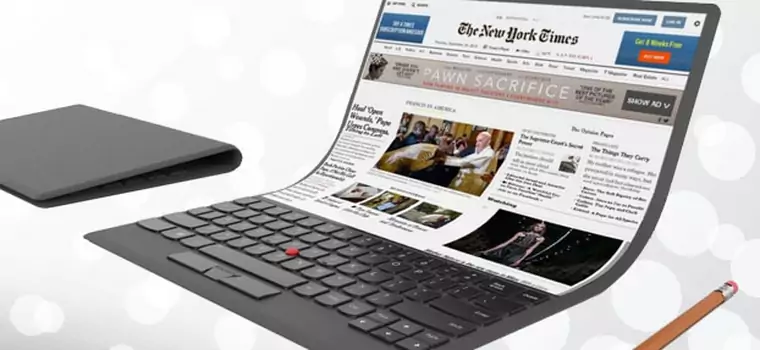 Elastyczny laptop Lenovo: W branży laptopów nadchodzą ciekawe czasy
