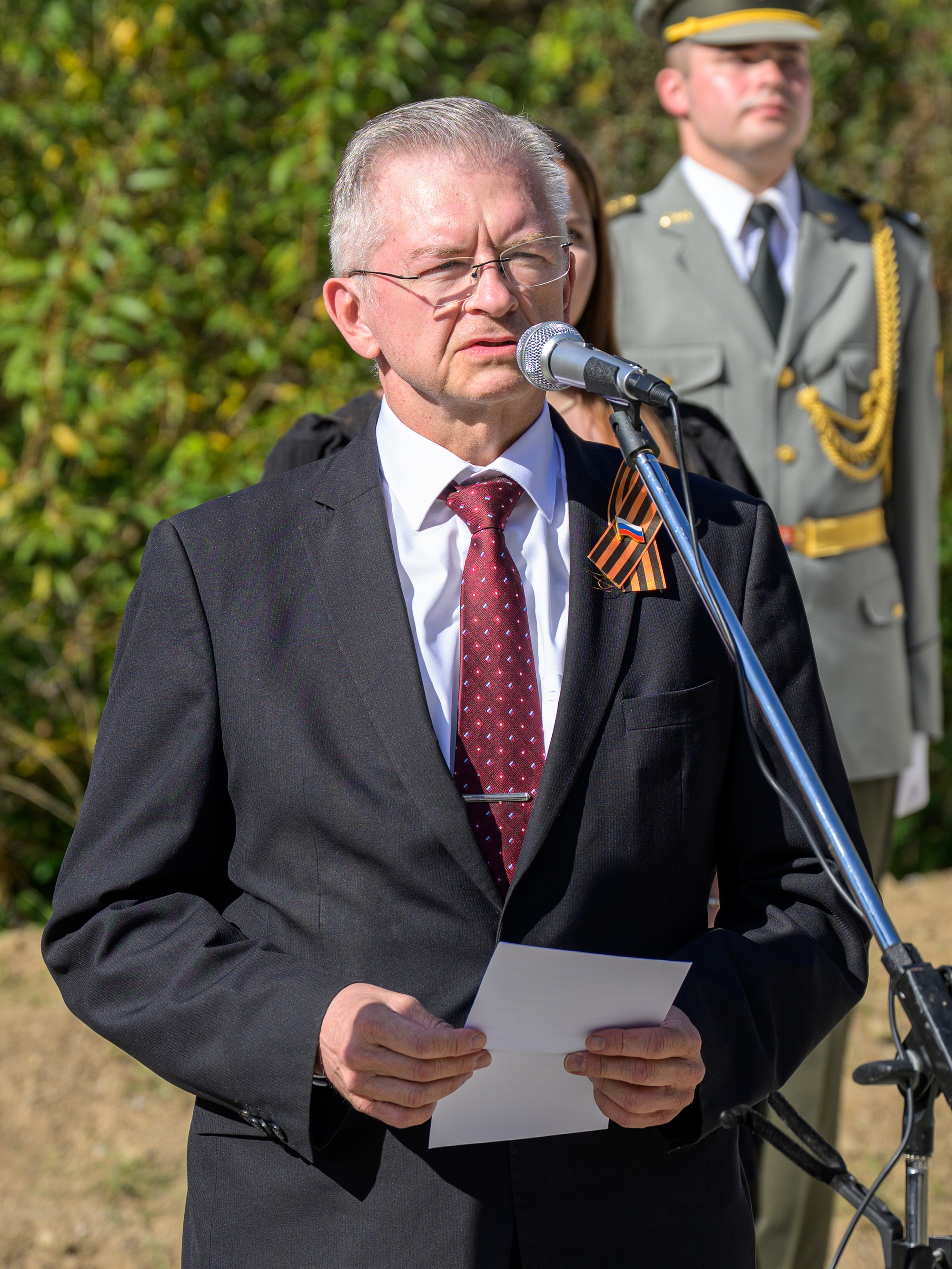 Ruský veľvyslanec na Slovensku Sergej Andrejev. 