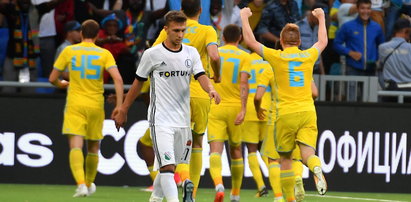 Legia nie dała rady Kazachom. O awans będzie trudno