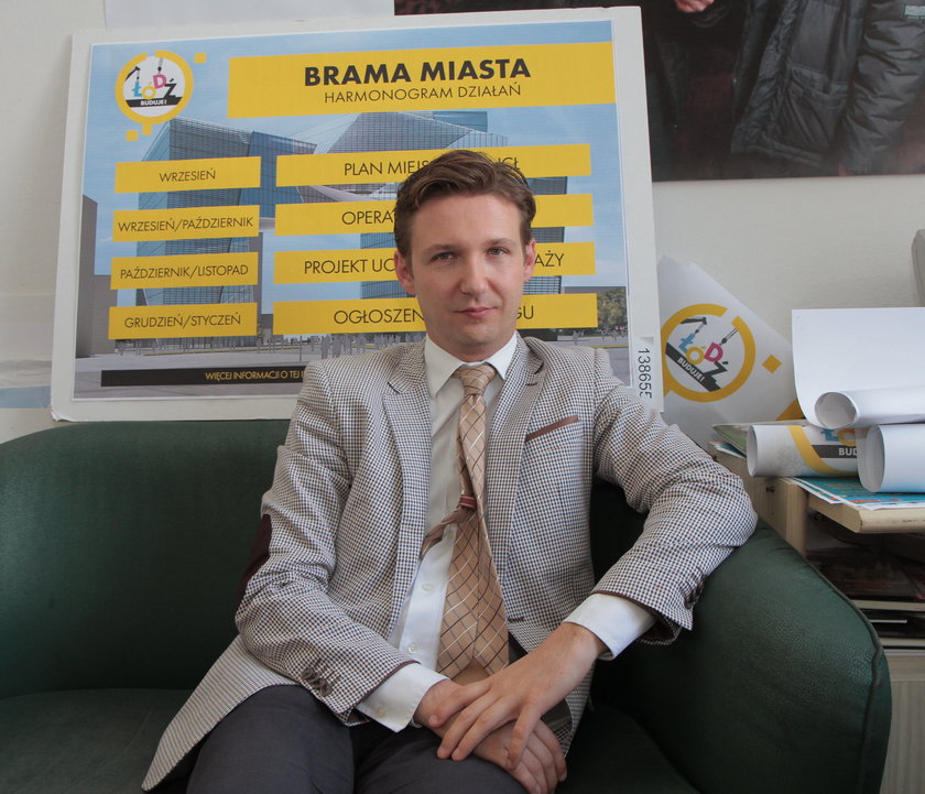 Marcin Górski, szef prawnikow UM w Łodzi