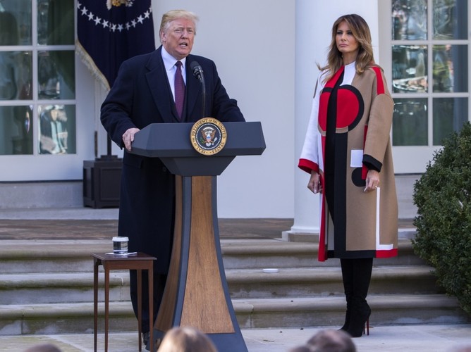 Donald i Melania Trumpowie