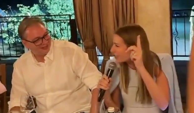 Aleksandar Vučić i Dubravka Đedović