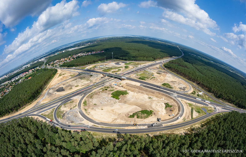 Węzeł Kijewo na autostradzie A6