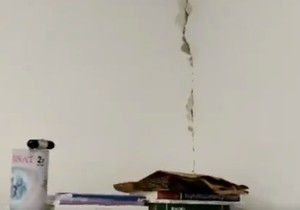 Pukao zid Dom zdravlja Stolac