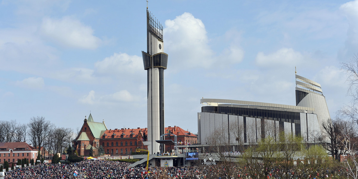 Święto Miłosierdzia Bożego w Sanktuarium w Łagiewnikach