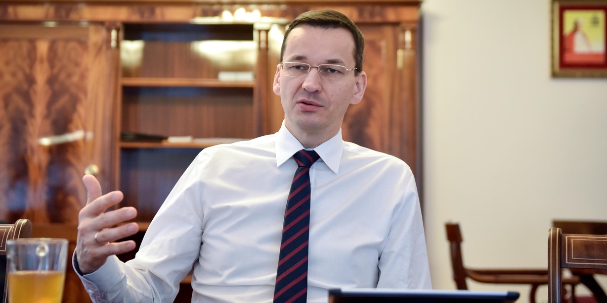 Afera taśmowa. Mateusz Morawiecki o Chucku Norrisie w reklamie BZ WBK