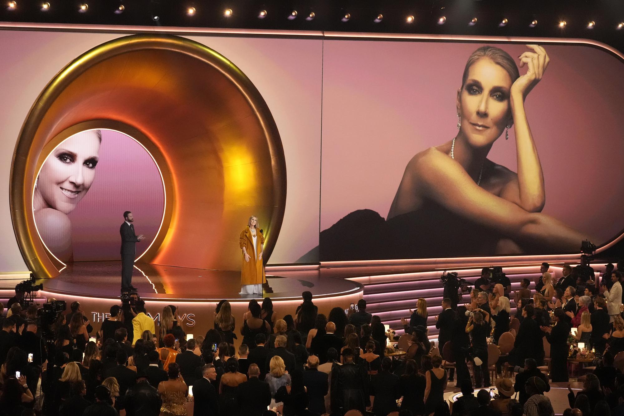 66. ročník odovzdávania cien Grammy - Céline Dion.