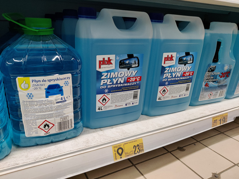 Płyn do spryskiwaczy Plak w Auchan - 23,99 zł