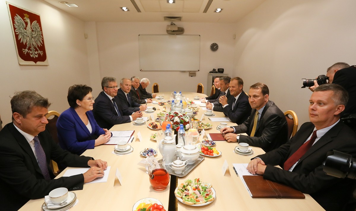 Spotkanie RBN. Fot. PAP/Paweł Supernak