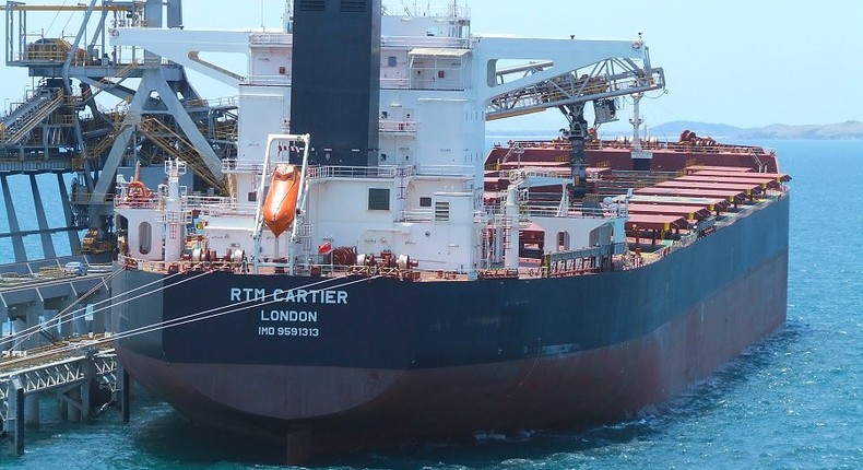 China receives first 200,000-tonne shipment from Africa’s largest untapped iron ore project