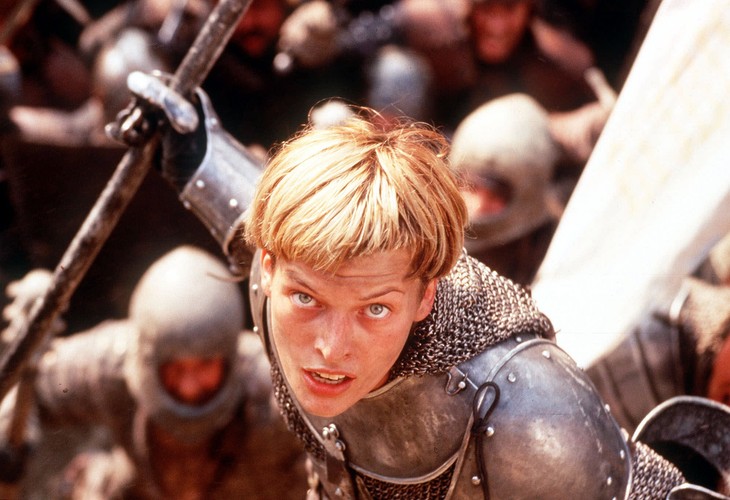 Milla Jovovich w filmie 'Joanna d'Arc'