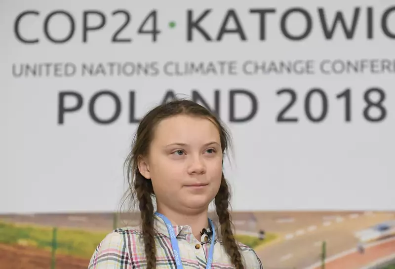 Greta Thunberg / fot. Janek Skarzyński East News