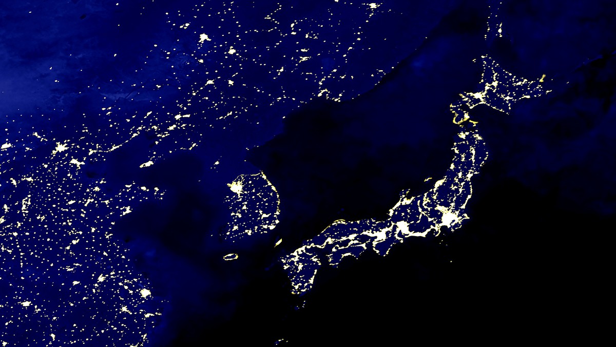 Korea Północna w ciemnościach. Niepokojące zdjęcie z kosmosu