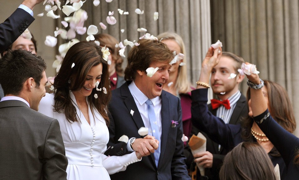 BRITAIN PAUL MCCARTNEY WEDDING