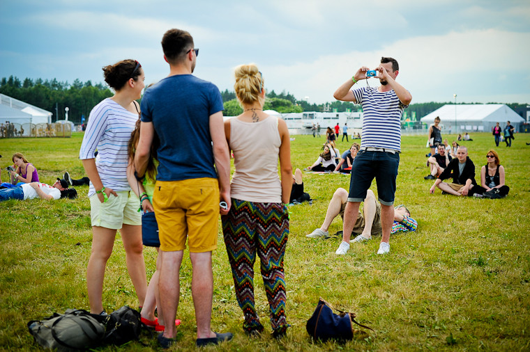 Publiczność na festiwalu Heineken Open'er (fot. Artur Rawicz / Onet)