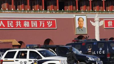 Chiny:Atak terrorystyczny na placu Tiananmen w Pekinie 