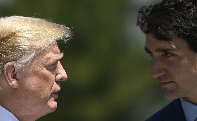 Donald Trump i Justin Trudeau