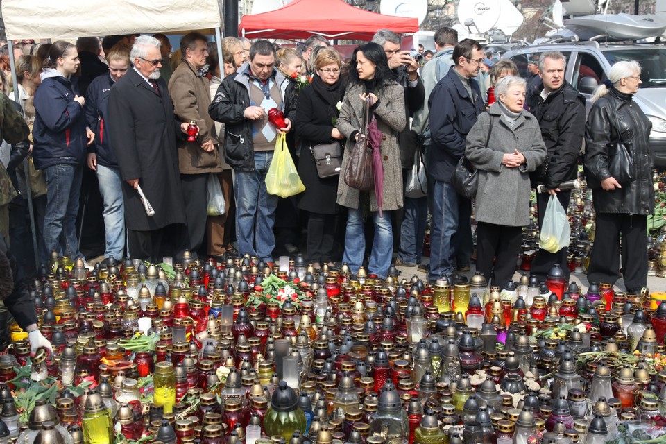 WARSZAWA PREZYDENT ŻAŁOBA