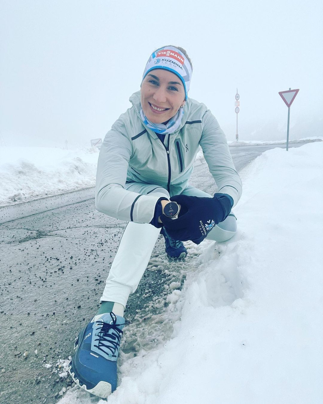 Bývalá slovenská biatlonistka Anastasija Kuzminová. 