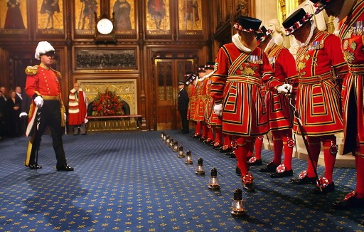 BRITAIN-POLITICS-ROYAL-BEEFEATERS