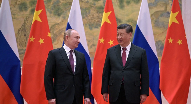 Russia and China will likely carry on driving oil markets despite the EU's price cap, Dan Yergin said Friday.ALEXEI DRUZHININ/Getty Images