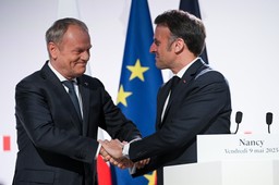 Tusk: Od dziś Francja i Polska, w tych trudnych czasach, będą mogły naprawdę liczyć na siebie