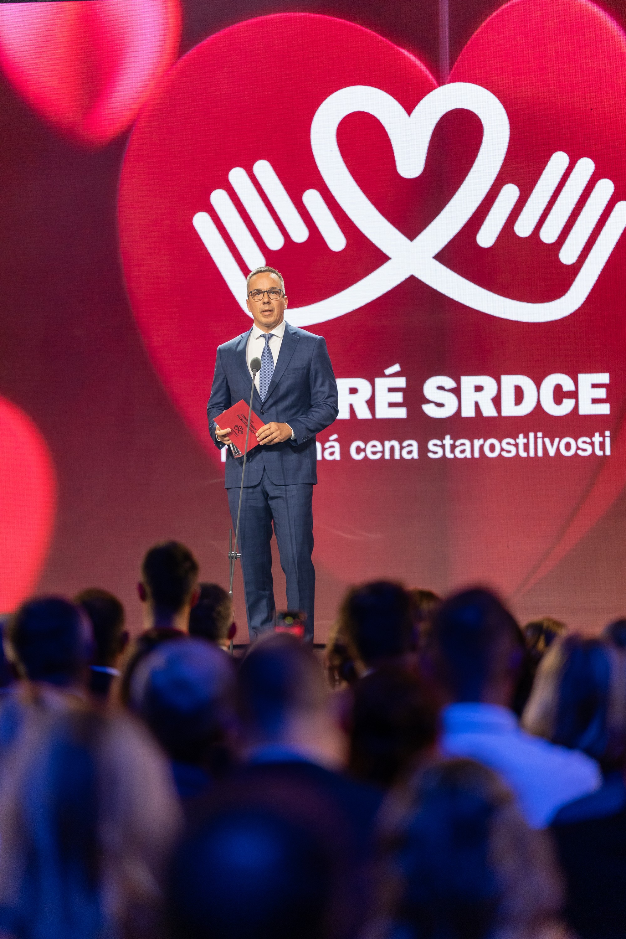Galavečer 6. ročníka Národnej ceny starostlivosti – DOBRÉ SRDCE: minister Erik Tomáš.