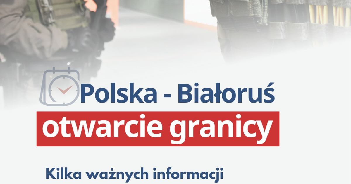 Polska otwiera granicę, Białoruś triumfuje. Straty? Do policzenia