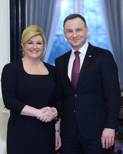 Kolinda Grabar-Kitarović i Andrzej Duda