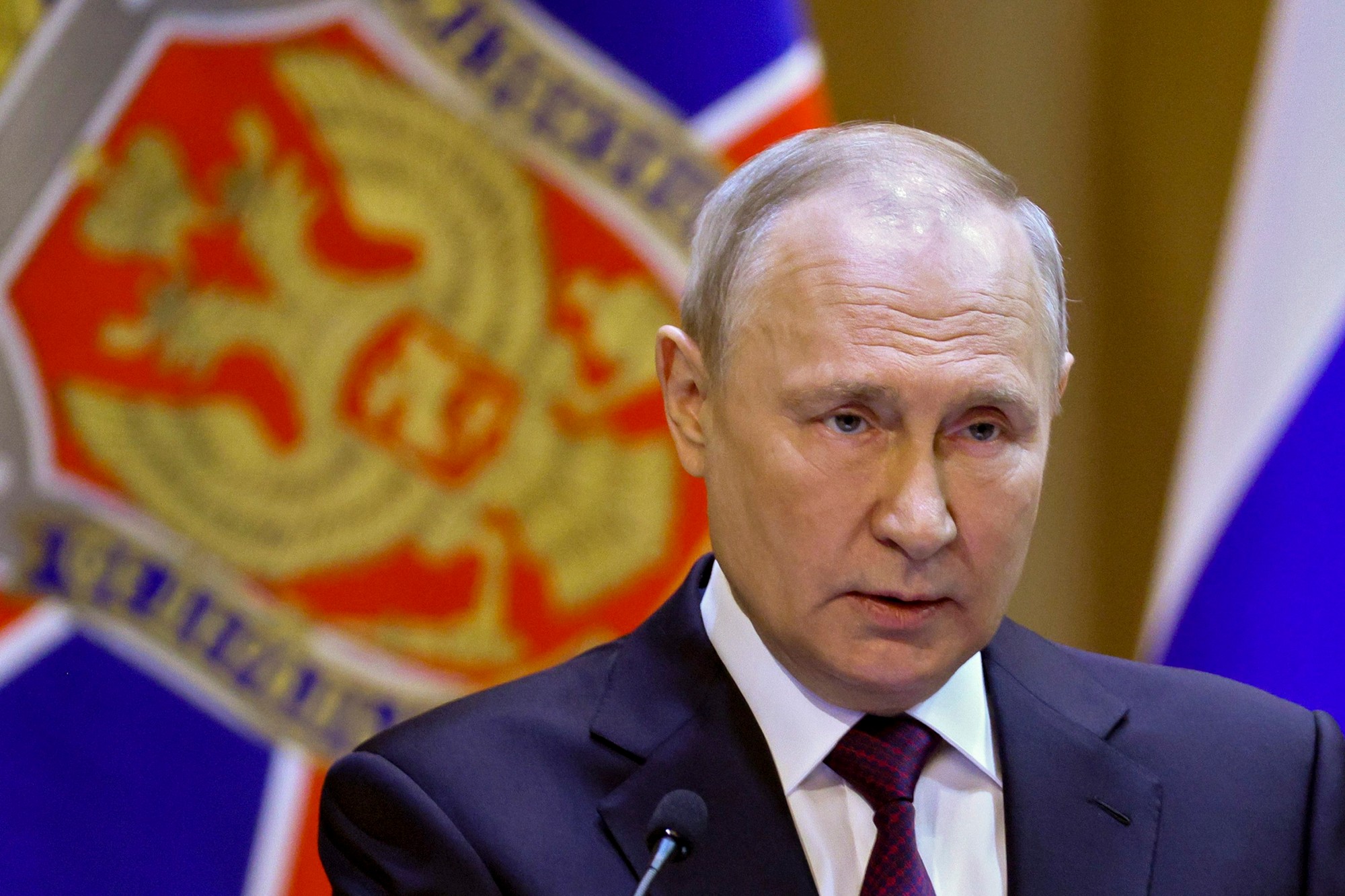 Ruský prezident Vladimir Putin. 