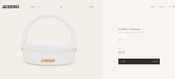 Torba "Jacquemus"