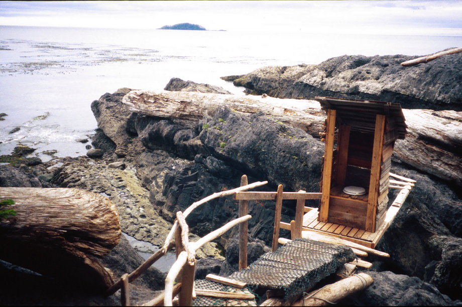 Outhouse, British Columbia, Canada