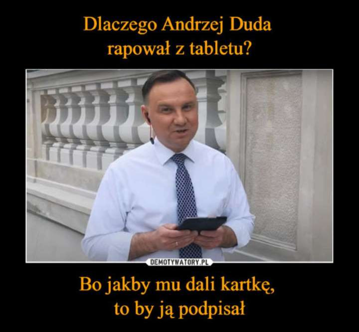 Memy z Rafałem Trzaskowskim i Andrzejem Dudą