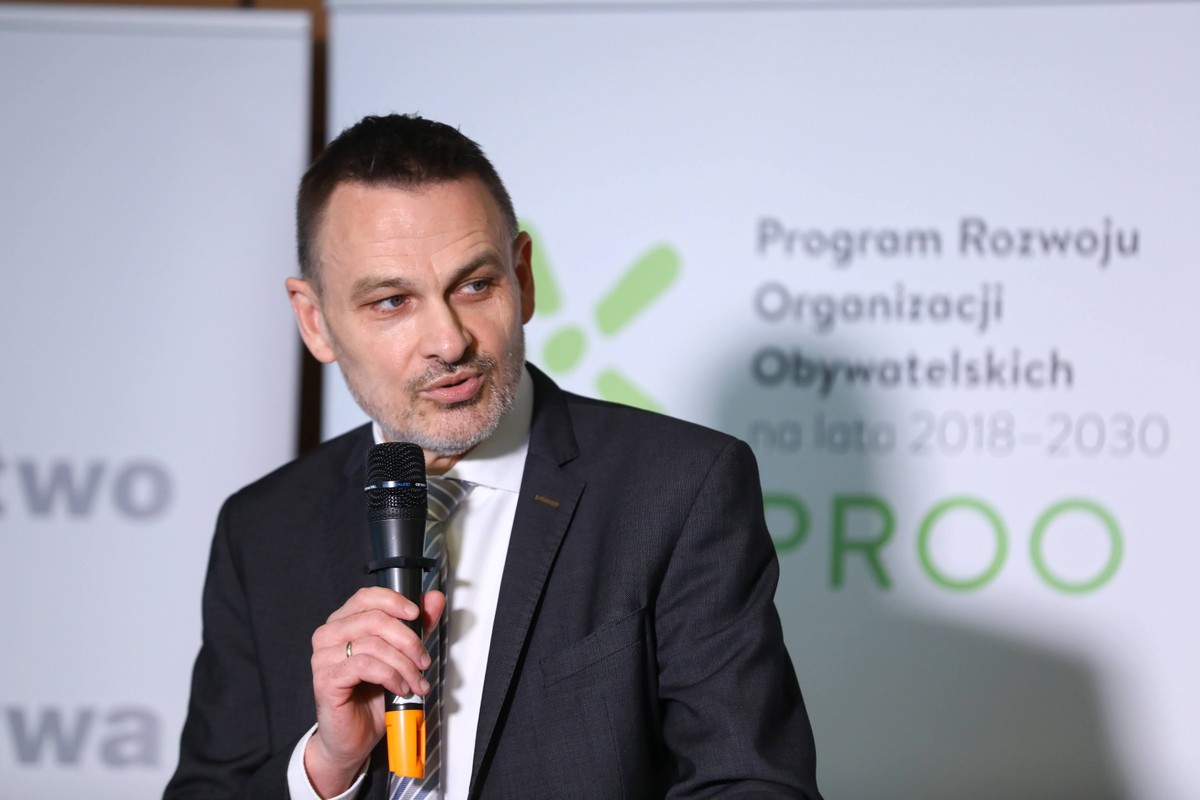 Wojciech Kaczmarczyk, dyrektor Narodowego Instytutu Wolności – Centrum Rozwoju Społeczeństwa Obywatelskiego