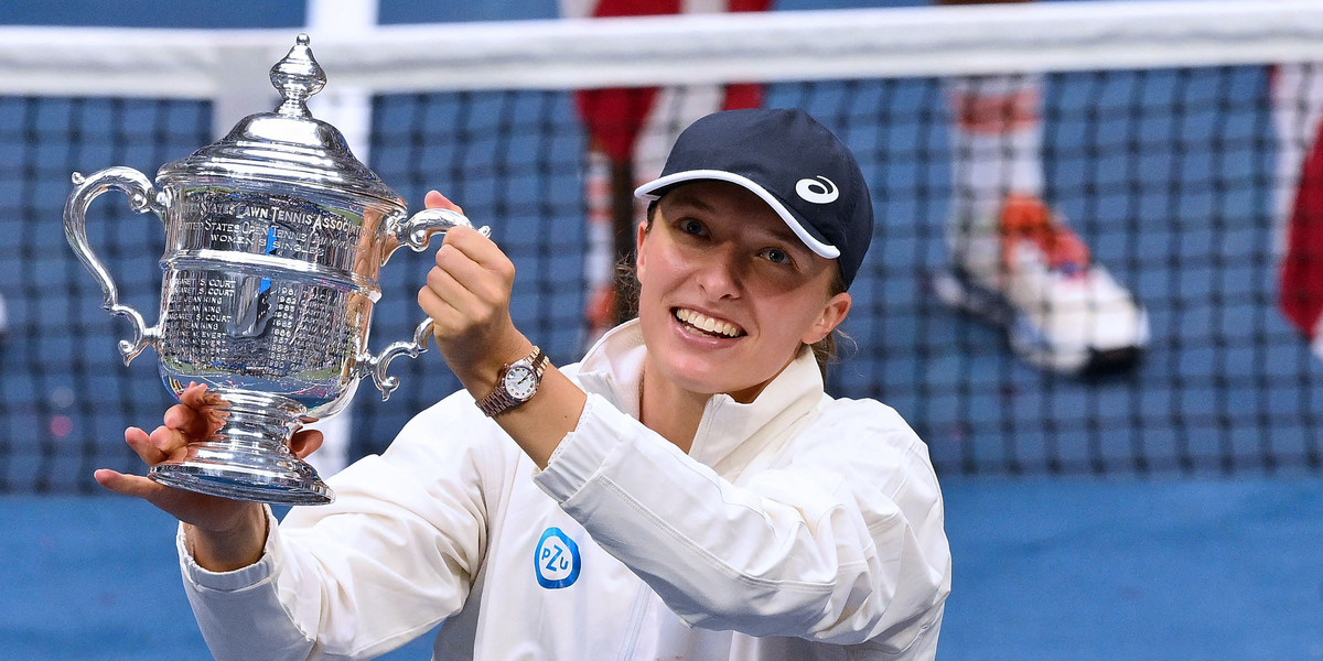 Iga Świątek to pierwsza polska mistrzyni US Open.