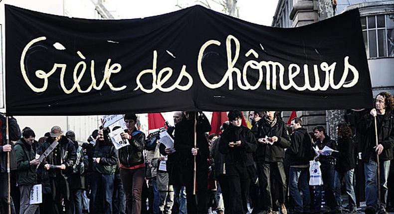 Chômeurs en grève / Paris-luttes.info