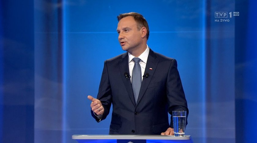 Debata Bronisław Komorowski-Andrzej Duda w TVP