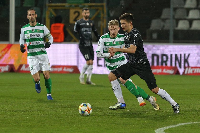 Pilka nozna. Ekstraklasa. Zaglebie Sosnowiec - Lechia Gdansk. 16.03.2019