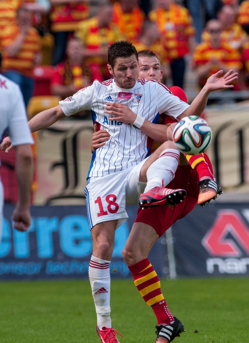 Jagiellonia - Górnik Zabrze 3:2. Jaga coraz bliżej podium!