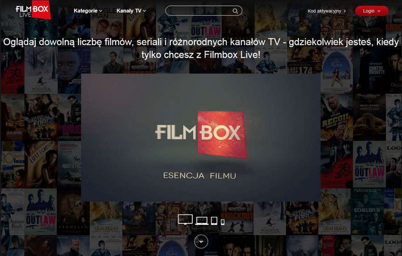 Filmbox Live jest płatny, ale za to oferuje więcej filmów i seriali, niż zdołamy obejrzeć